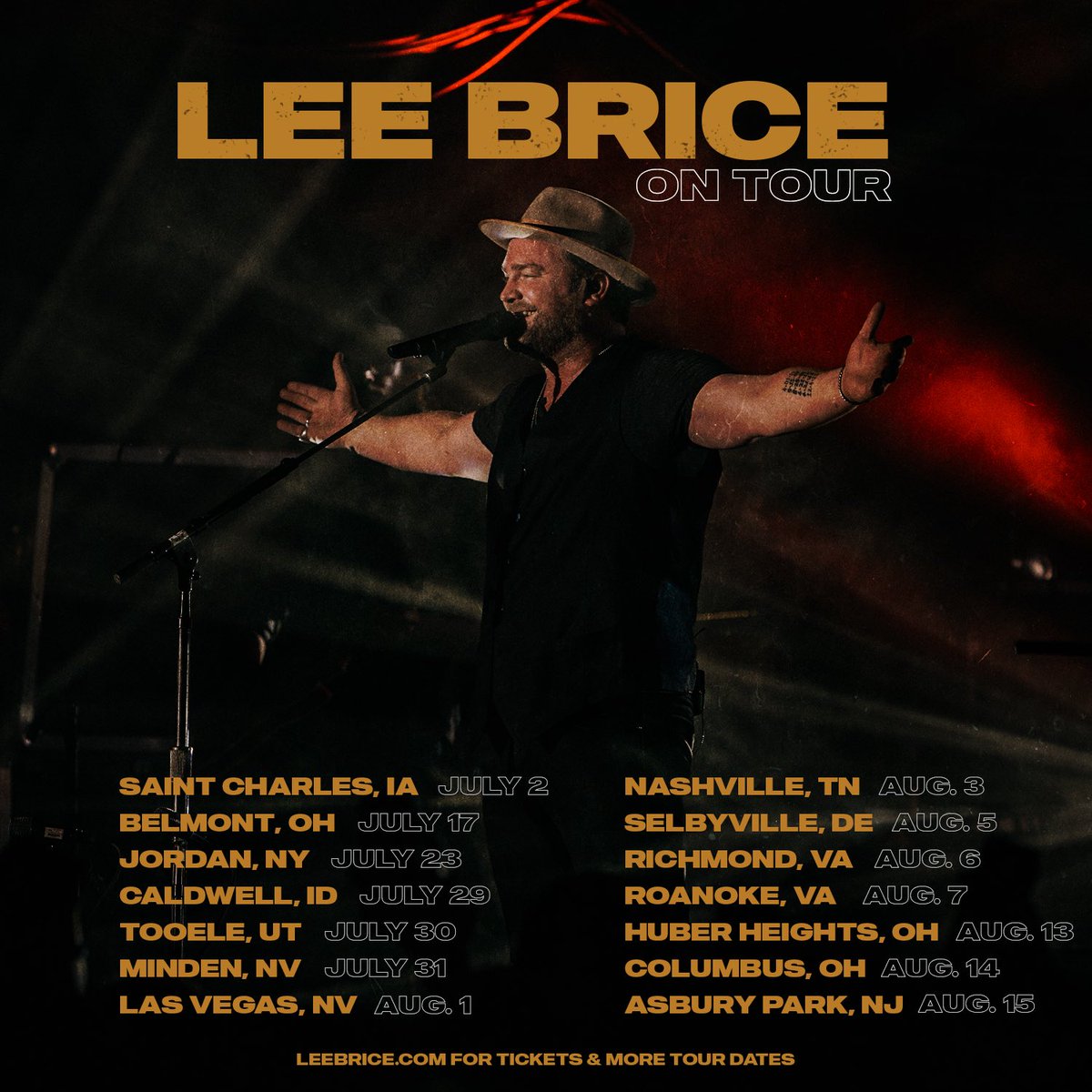 RT if you’re coming to one of our shows this summer!!