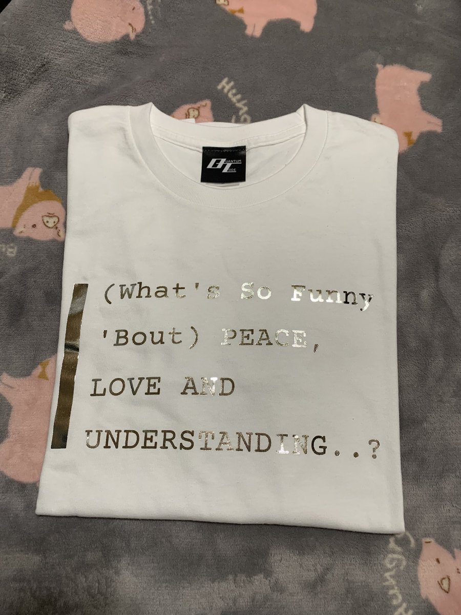 takumit0807gma1's tweet image. #QUANTUMCODE
゚+。:.゚おぉ(*゚O゚ *)ぉぉ゚.:。+゚
めっちゃ良い感じ
(ΦωΦ)フフフ…
もうね
良いのよ😻💕
素材も厚くもなくちょうど良くて薄手のジャケットにピッタリ☺️👍✨
シルバーのプリントもオシャレで素敵〜〜☺️👍✨