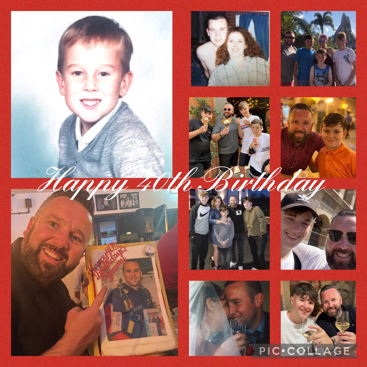 NatOB2909's tweet photo. Happy 40th Birthday @J88JOB - So proud of everything you have achieved so far in life. A great husband and best friend to me and an amazing dad and role model to the 3 boys! 💕🥂🌟 https://t.co/pyPBe7gMWL