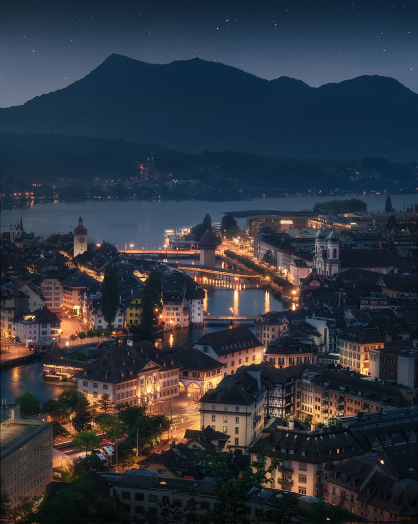 An evening in Lucerne ✨