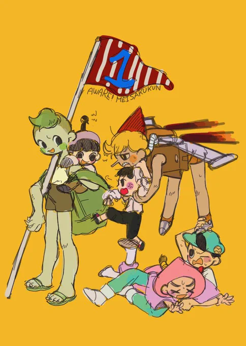 待ち受けにしようと思って去年描いてた絵が最高に好きだあ 