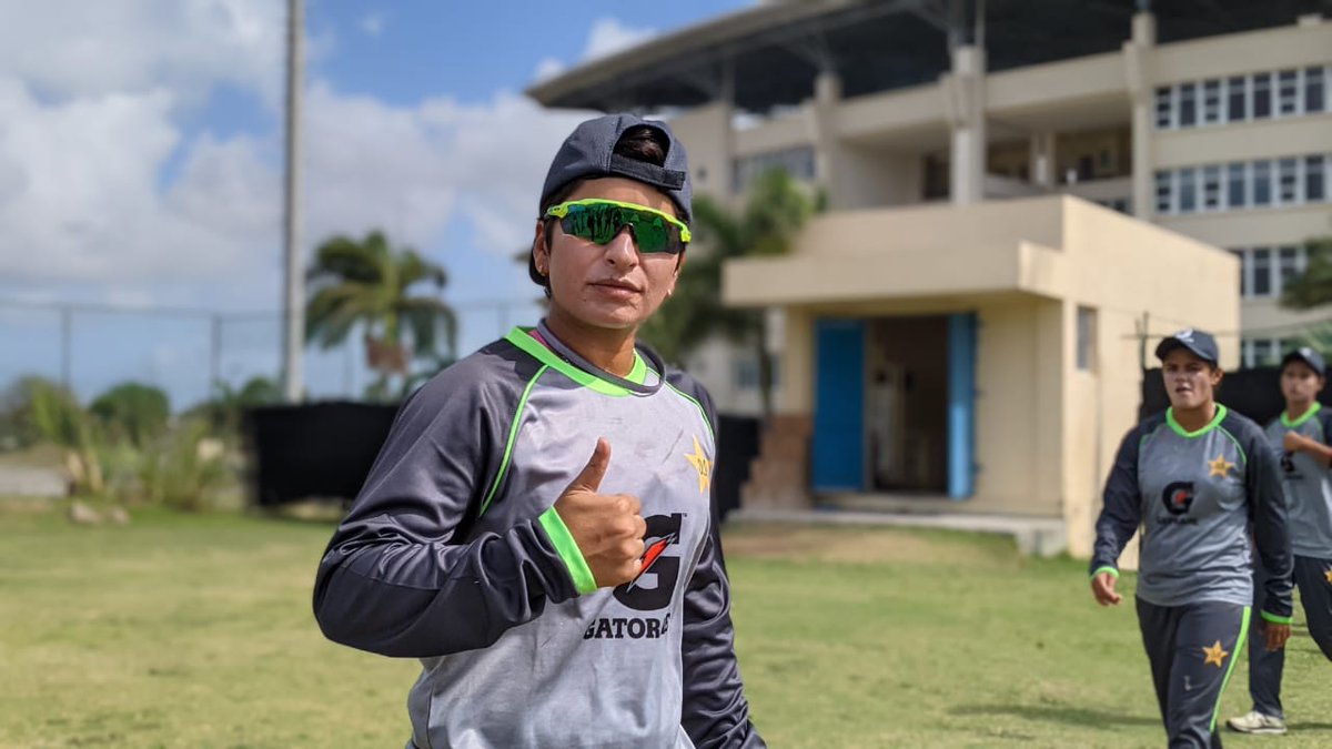 TheRealPCB's tweet image. 📸 Snaps from our women's second practice session at Sir Vivian Richards Stadium in Antigua

#BackOurGirls | #HarHaalMainCricket