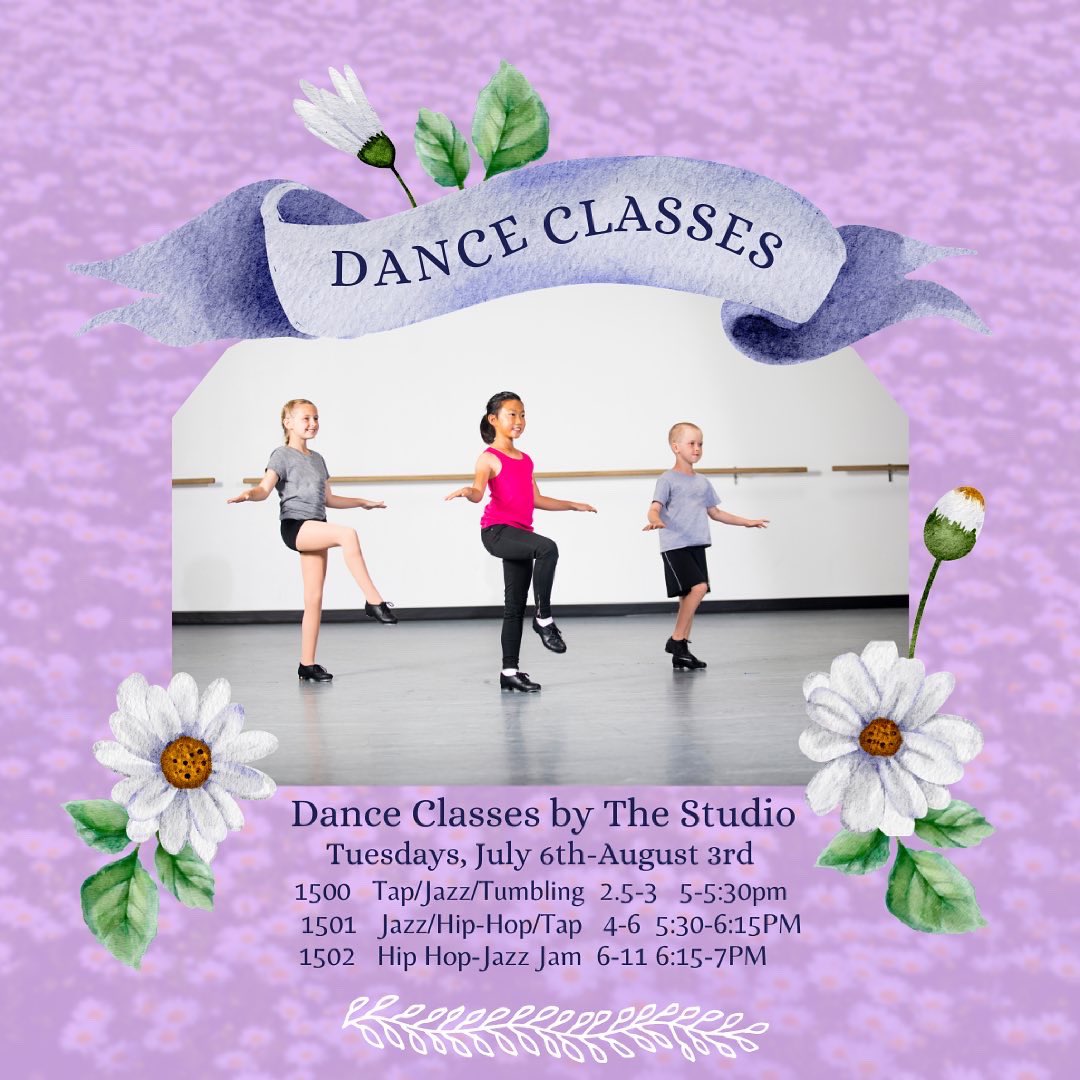 Some dance opportunities are starting in July! Check them out on our website: slrec.net