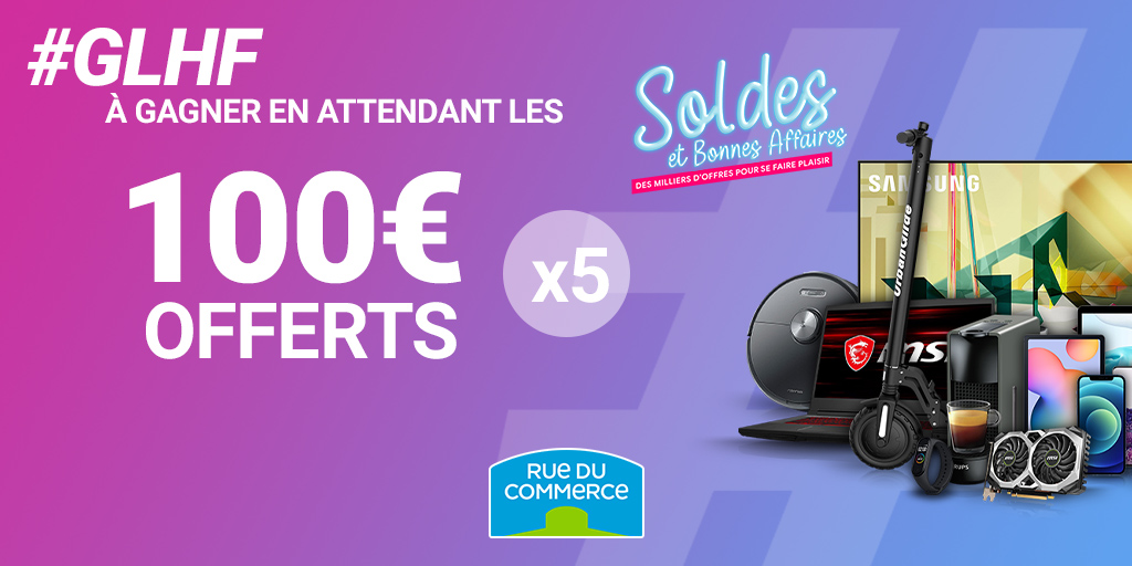 rueducommerce's tweet photo. #JeuConcours Pour te faire patienter avant les #soldes, tente de gagner un bon d'achat pour t'offrir ton produit  coup de ❤➡ https://t.co/4R0dEIqkZS

✅Pour participer #RT + #Follow
✅TAS le 30/06 à 10H

#SoldesRDC #promo #bonsplans #concours https://t.co/Yr6QbcMBKQ