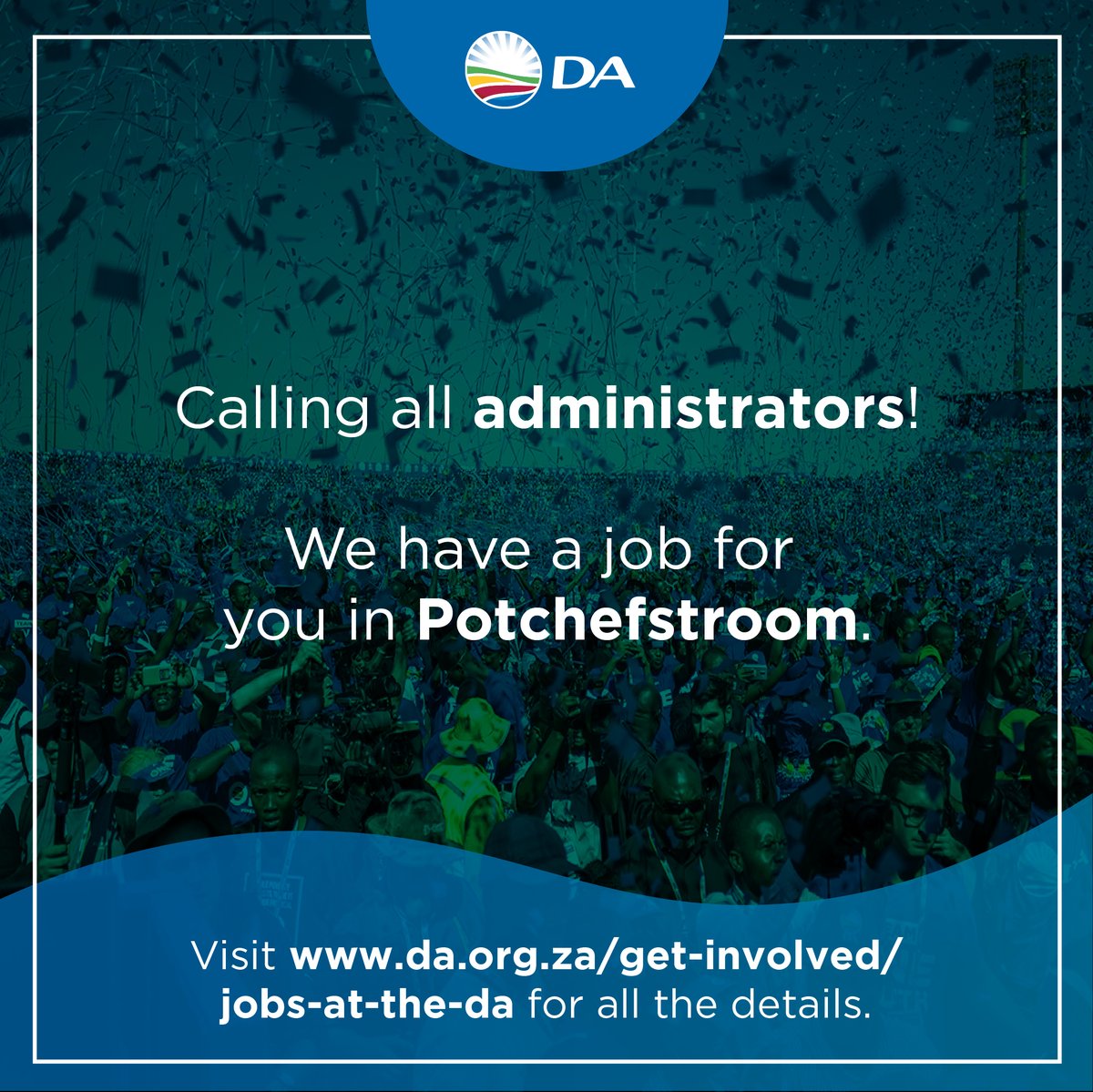 DAJOBS1's tweet photo. We encourage job-seekers who share our goal of #OneSAForAll to apply!

#JobSearch #JobSeekersSA #jobopenings #DA

Visit https://t.co/9BBV2o9aWG https://t.co/uMb751xpGB