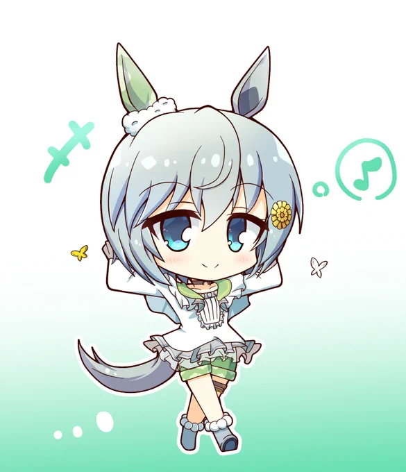自由気ままなスカイ
#ウマ娘
#セイウンスカイ 