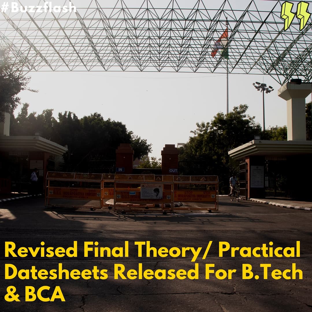 ipubuzz's tweet photo. #BuzzFlash After much speculation, the final theory and practical datesheets for https://t.co/YMrAvb0Zd2 (8th Semester) and BCA (6th Semester) have been released on https://t.co/9lu2YwQqKg.
.
#ipubuzz #keepbuzzing #youbethebuzz #ggsipu #ipuniversity #ipu #datesheets https://t.co/3iU6lNu6E6