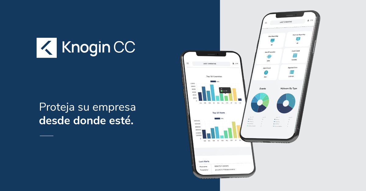 KnoginSec's tweet photo. Ya sea desde su computadora o teléfono inteligente, usted podrá visualizar las alertas encontradas y podrá tomar acciones inmediatas. Visítenos en https://t.co/4RDqWqo8IK para que conozca más sobre nuestras soluciones de Ciberseguridad. https://t.co/MjvUNFy8Zo