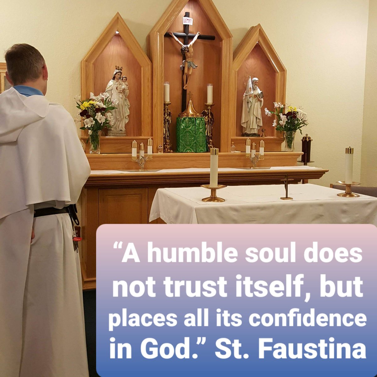4thvow's tweet photo. #motivationalmonday Remember when you place yoir trust in God... all things will fall into place! #mercedarian #friars #dailylife #vocations #priesthood #religiouslife https://t.co/AxDuJN9Bwz https://t.co/UP2GiNTPC6