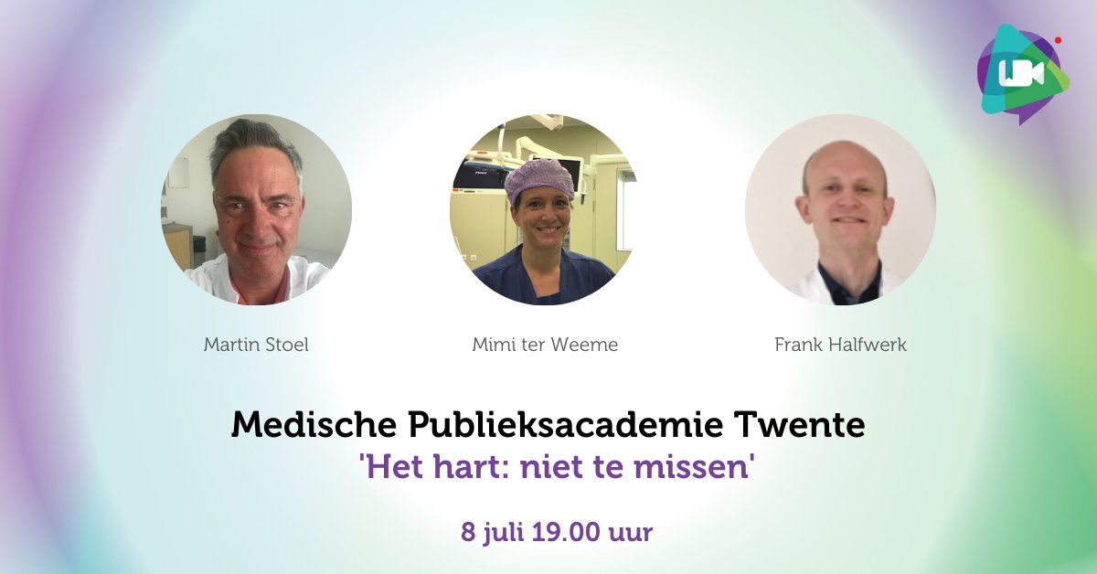 ziekenhuisMST's tweet photo. Tijdens de aankomende publieksacademie vertellen verschillende sprekers, waaronder cardioloog Martin Stoel, cardiothoracaal chirurg Mimi ter Weeme en technisch geneeskundige Frank Halfwerk over het behandelen van een patiënt met hartklachten. Meer op https://t.co/rMeUiRscS1 https://t.co/5bJlCr8oHT