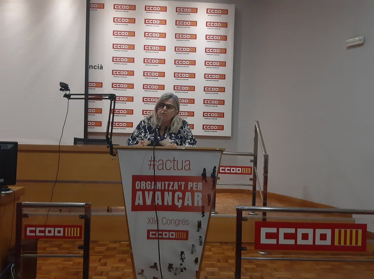 fscccoopv's tweet photo. Primer Consejo de @fscccoopv 
@pilar_ccoo presenta el informe ante el Consejo https://t.co/G8Yygnyx4I