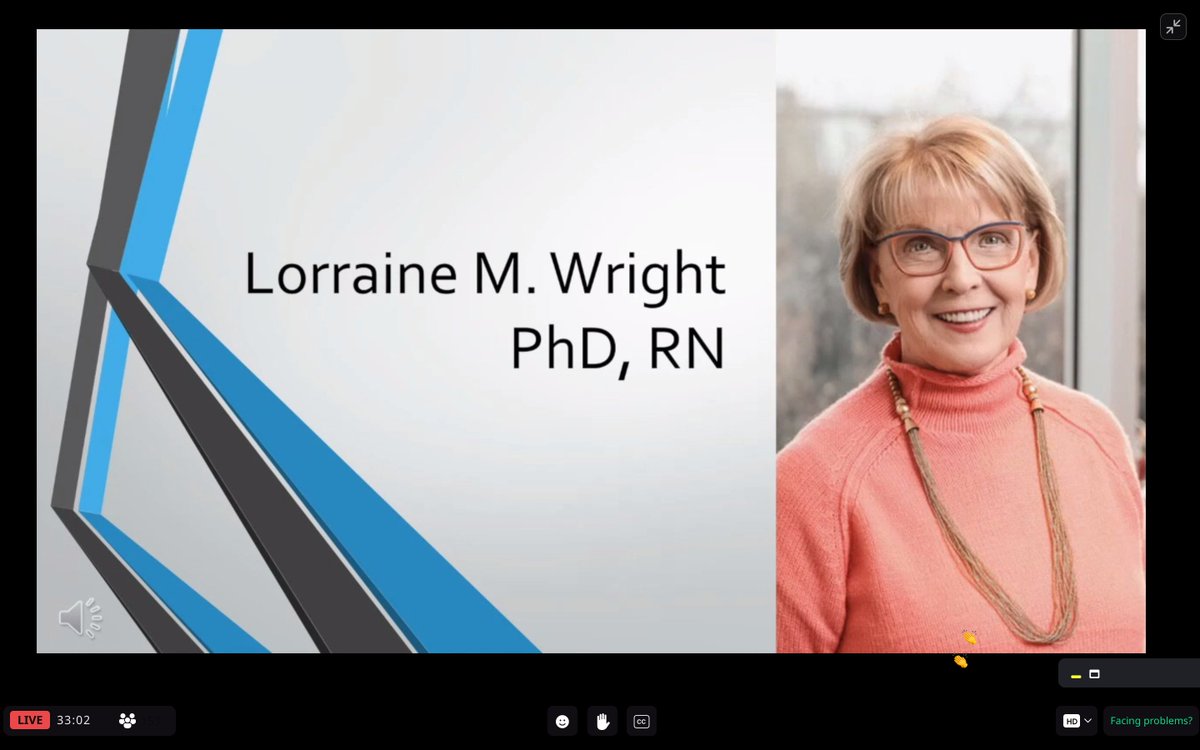 Joel G. Anderson, PhD, CHTP, FGSA (@joelandersonphd) on Twitter photo Congratulations to <a href="/drlorwright/">Dr Lorraine M Wright</a> on receiving the 2021 Excellence in Family Nursing Award at #IFNC15! Congratulations to <a href="/drlorwright/">Dr Lorraine M Wright</a> on receiving the 2021 Excellence in Family Nursing Award at #IFNC15!