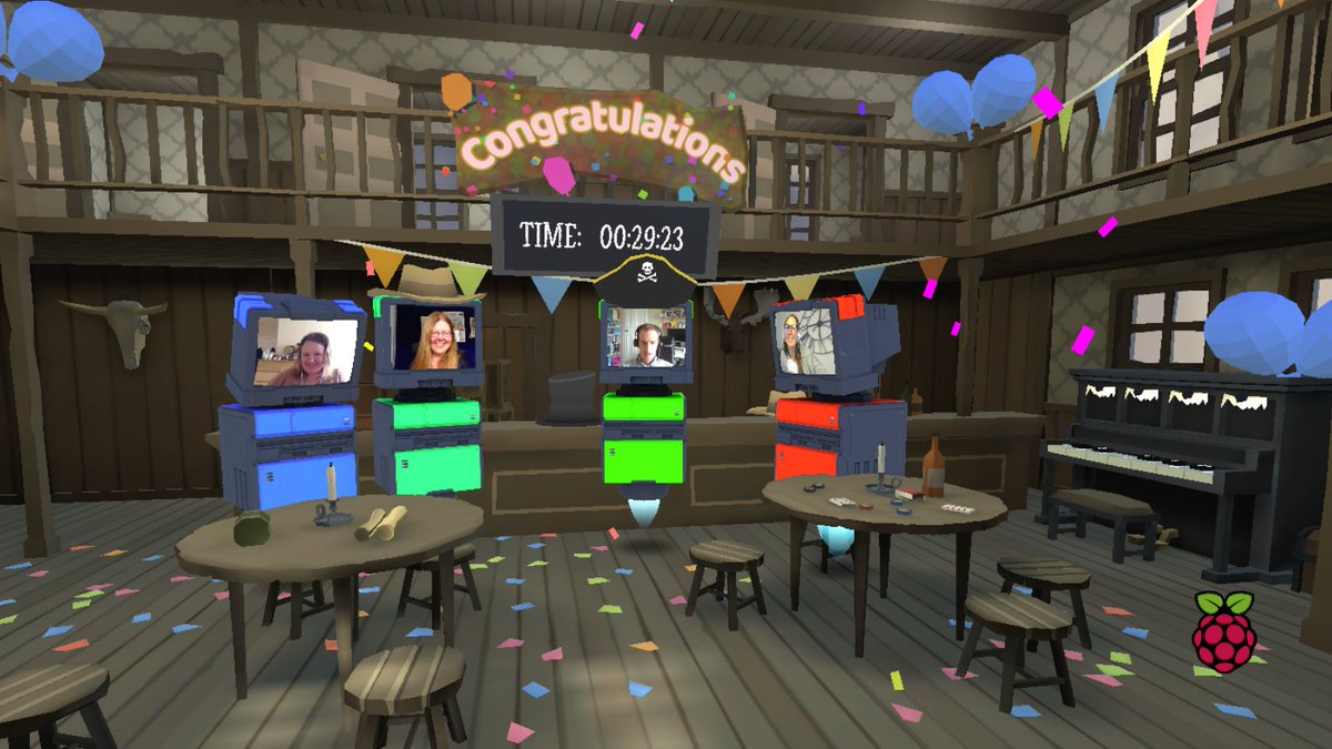 There is nothing like an online puzzle game to get our brains churning after a couple of days of intense training. 

#TeamBuilding with @sherlocked on Escape from Mibo Island was a blast! We laughed, we cried, we danced and most importantly, we escaped 🕵️‍♂️🌴🤖