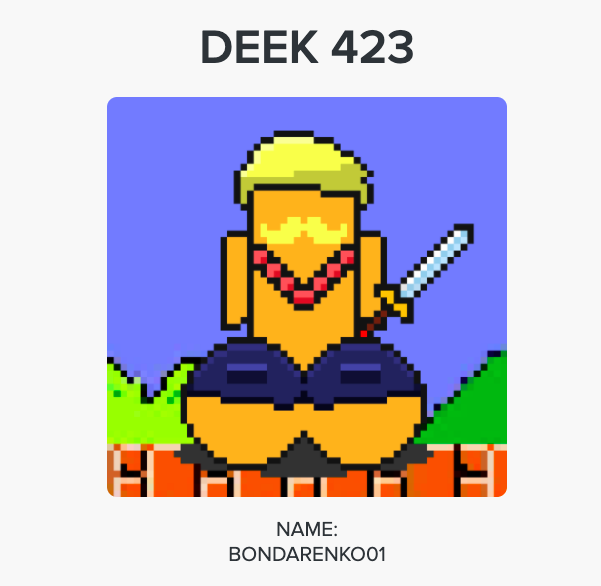 DeekHash's tweet photo. Hey, crazy deeks! ✊
How's your weekend and Monday morn? 🥳
We're doing just fantastic, since new members joined our community! Here's the new deeks you've minted, make sure you also upload them to your fav social media, so that more people learn about our crazy project! 🙌 https://t.co/fgUU7NB6o1