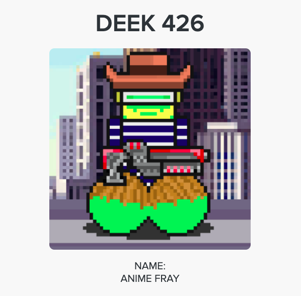 DeekHash's tweet photo. Hey, crazy deeks! ✊
How's your weekend and Monday morn? 🥳
We're doing just fantastic, since new members joined our community! Here's the new deeks you've minted, make sure you also upload them to your fav social media, so that more people learn about our crazy project! 🙌 https://t.co/fgUU7NB6o1