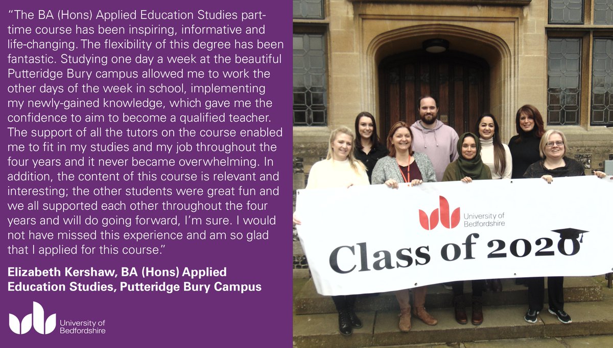 beds_ed's tweet photo. If you work in an education setting and would like to study part-time for a degree, then come to our information event on Monday 5th Jul, 4.30-5.30pm. Contact james.simpson@beds.ac.uk for more information #parttimeteachers #education https://t.co/FH2Y2eqezf