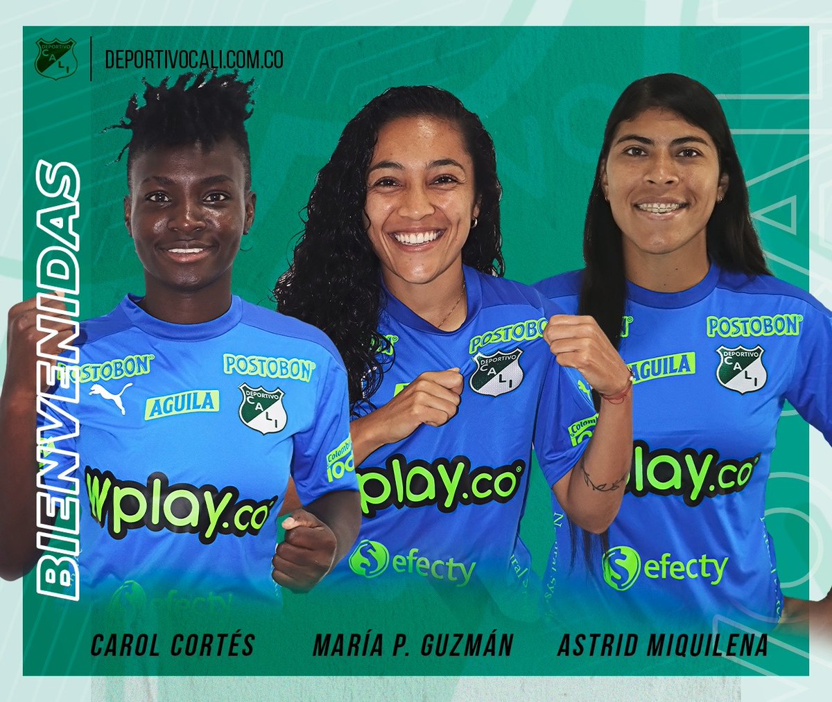 La Baloncleta Gaceta Deportiva On Twitter Ligafemenina Fichajes Deportivo Cali Sigue Anunciando Refuerzos De Cara A La Liga Femenina Betplay 2021 La Delantera Carol Cortes Y Las Mediocampistas Maria Paula Guzman Y
