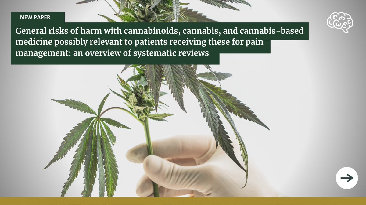 This is one of the most concerning papers I have ever been part of: journals.lww.com/pain/Fulltext/…

Watching the world get excited about #cannabis and ignoring the ample #evidence of harms.

#PainEvidence #PainPatientsDeserveBetter <a href="/PAINthejournal/">PAIN Journal</a>