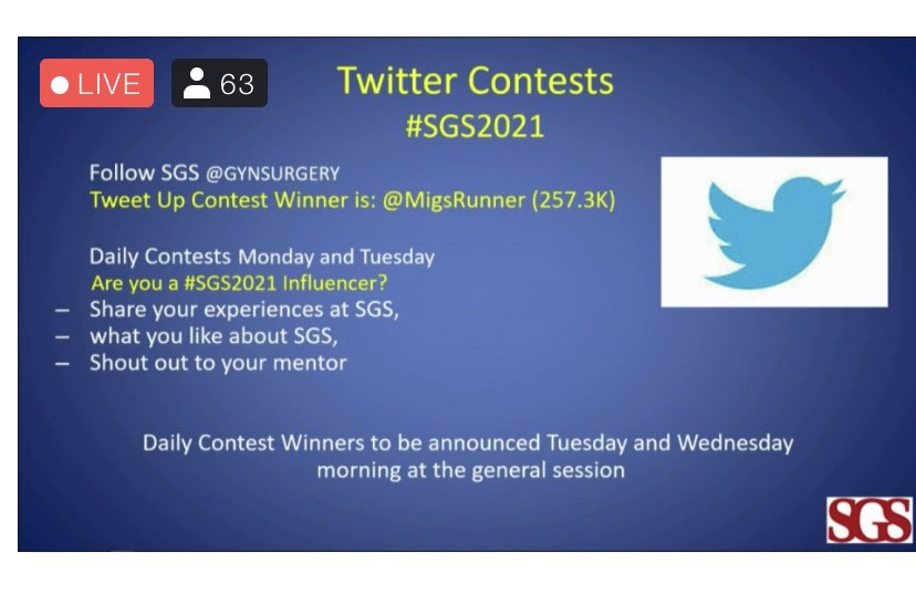 Who is competwtive here? Anyone? 😉 We are intentionally not going to mention the winner of the #tweetup contest so far (amazing!!!) - so you all would stand a fair chance to be tomorrow’s winner 😎 Get on! And don’t forget #SGS2021
