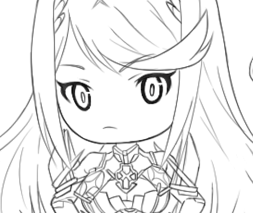 時間見つけて色塗るかー
#ゼノブレイド2 #ヒカリ 