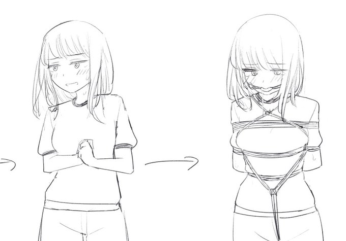 体操服描きたい!!と思ったはいいものの、そもそも絵を描くのが久しぶりすぎて3時間くらいラフと格闘し続けています 