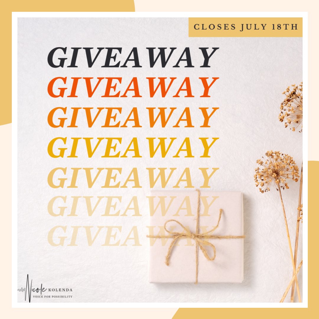 Let's celebrate the launch of season two of The Voice For Possibility Podcast with a GIVEAWAY!!
bit.ly/360H3FM