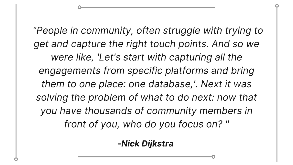 #DevRel is hard enough. The tools #advocates use don't have to be. The User Profile was created as a portal for #community professionals to look at their membership and see what really matters. Learn more about it by clicking the link below.

buff.ly/2SD0QIq
#opensource