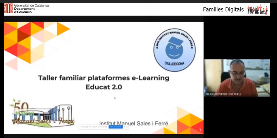 sebaixpenedes's tweet photo. #DGIRCD #DGAFCE La comunicació digital amb les famílies mostrada per diferents centres educatius per millorar la competència digital de les famílies i com aquesta repercuteix en el propi alumnat. Ara es presenta el Programa de Famílies digitals https://t.co/Iix9ztCw4Q https://t.co/BYlKM0sMYp