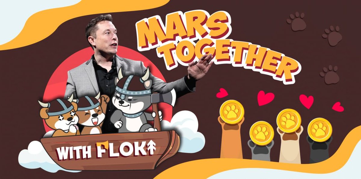 floki_fi's tweet photo. #FLOKI is the child of the Emperor of Mars AKA Twitter #Meme Lord, @elonmusk. 

$FLOKI = $BABYDOGE + $CAKE

Floki has a super smart tokenomics that ensures endless liquidity for $FLOKI and eternal love for the Floki community.

Let's Mars with FLOKI &amp; Elon!

#ToMarsWithElon https://t.co/8tZcr30tuE