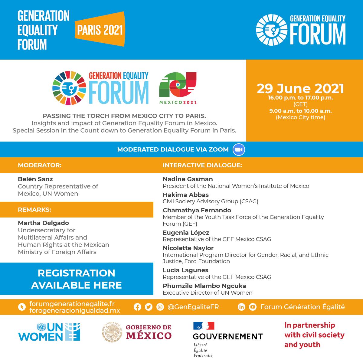 World Association of Girl Guides and Girl Scouts (@wagggsworld) on Twitter photo <a href="/chamathya93/">Chamathya Fernando</a> of @girlguidessl & our Rep for @beijing25youth will be speaking at a #GenerationEquality high-level event, “Passing the Torch from Mexico City to Paris”.
🗓️Tues 29 June
⏲️10am EST/ 2pm UTC
Register at: unwomen.zoom.us/webinar/regist…
#WAGGGSTeamForGenerationEquality <a href="/chamathya93/">Chamathya Fernando</a> of @girlguidessl & our Rep for @beijing25youth will be speaking at a #GenerationEquality high-level event, “Passing the Torch from Mexico City to Paris”.
🗓️Tues 29 June
⏲️10am EST/ 2pm UTC
Register at: unwomen.zoom.us/webinar/regist…
#WAGGGSTeamForGenerationEquality