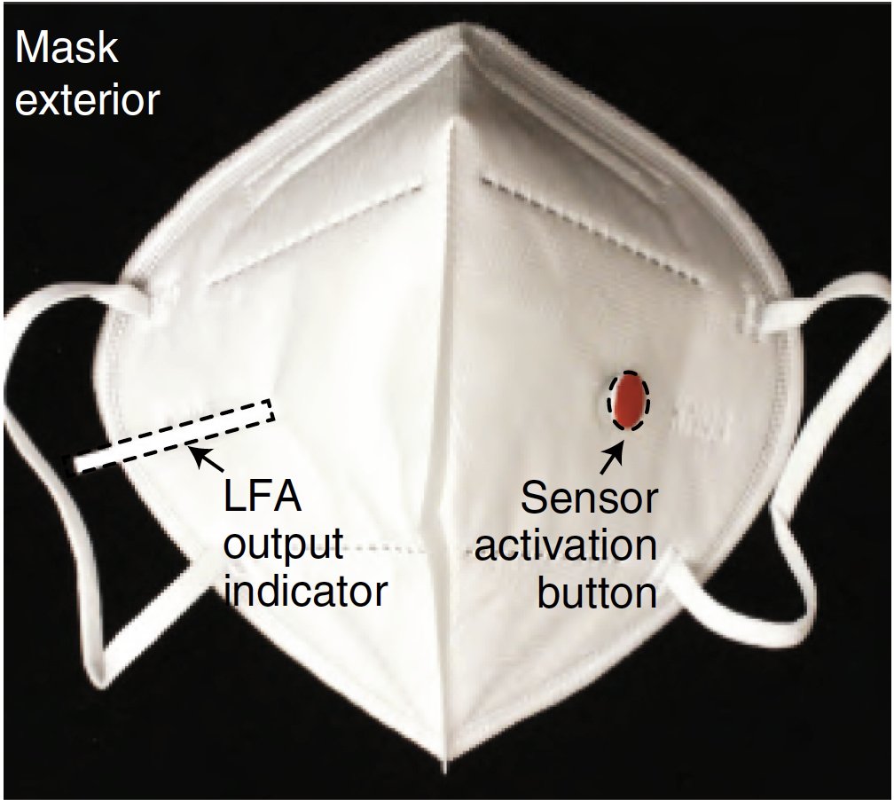 Wearable disposable sensors that can also be placed on face masks to accurately determine covid via a person's breath or environmental exposure
Just out <a href="/NatureBiotech/">Nature Biotechnology</a> 
nature.com/articles/s4158…
<a href="/wyssinstitute/">Wyss Institute</a> <a href="/lrsoenksen/">Luis R. Soenksen</a> <a href="/MIT_IMES/">MIT IMES</a>