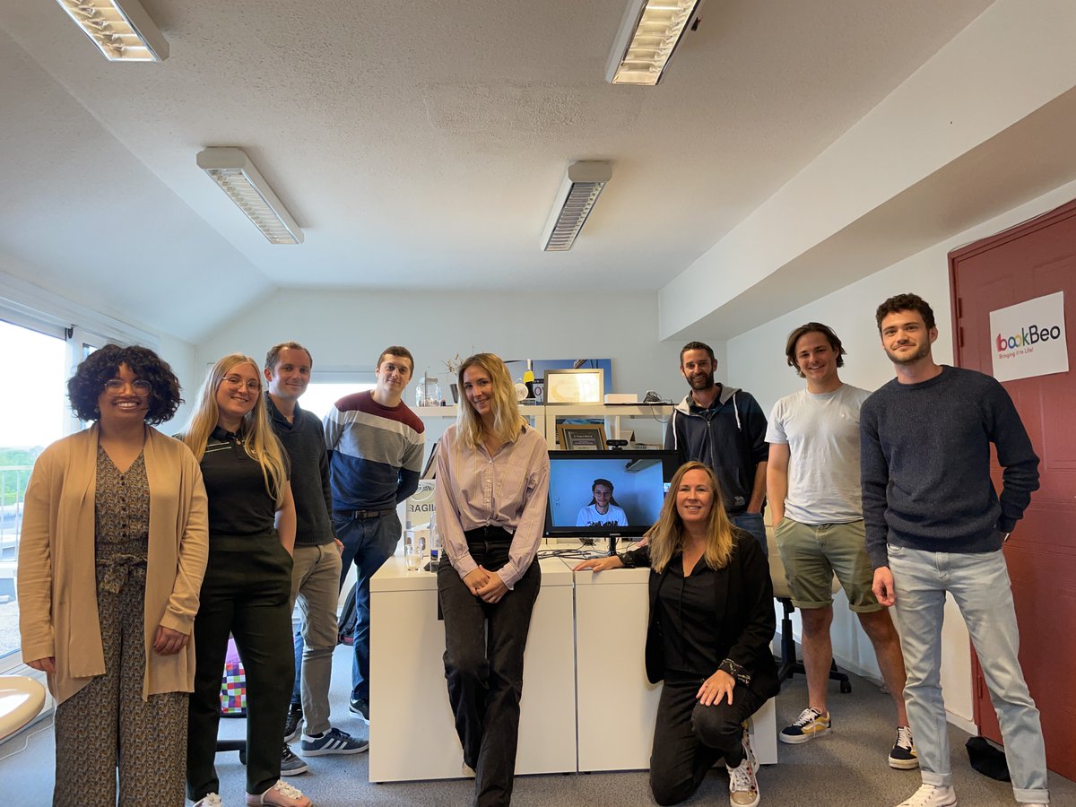 #corporate 

📅 Ce lundi 28 juin, l'équipe Rennaise bookBeo a rejoint la team finistérienne dans le cadre des journées équipe organisées régulièrement. L'occasion d'échanger sur les différents projets au sein de la société et sur la stratégie de la filiale Beo Santé.