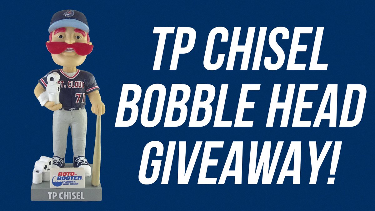 Do you hate standing in lines? Do you want to be the first to get a TP Chisel Bobblehead? Today is your chance!

All you have to do is RT &amp; like this tweet and follow us on Twitter and Facebook! The winner will be chosen tomorrow (6/29) at 3:00! 

<a href="/RotoRooter/">Roto-Rooter</a>  | #RoxAreHOT