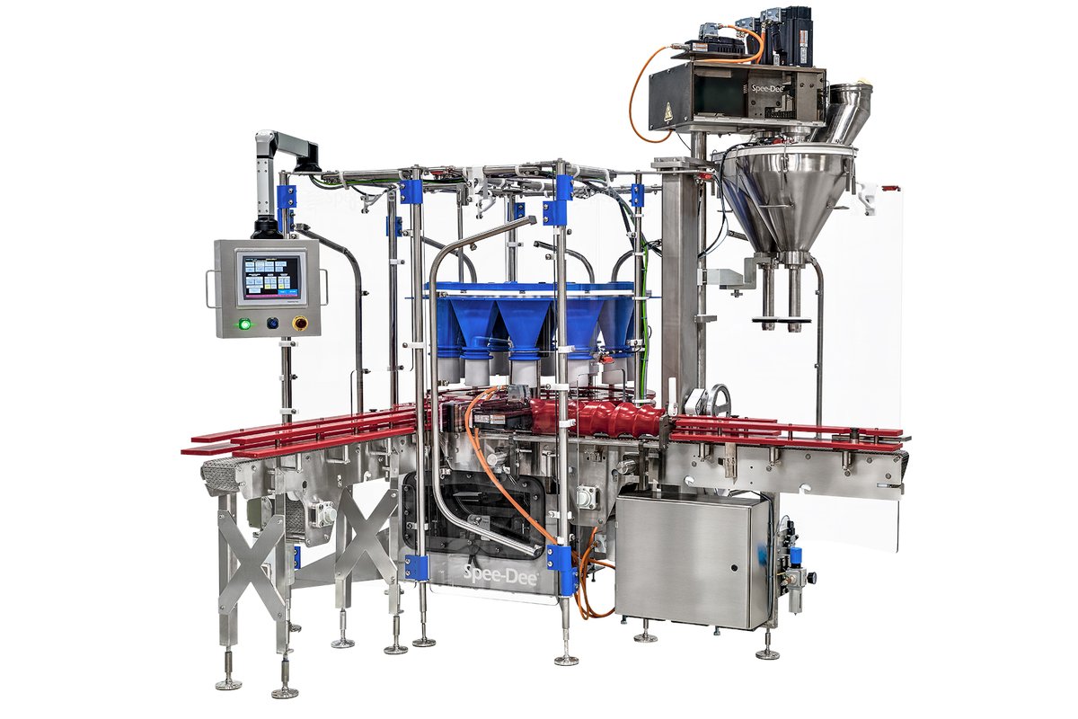 Spee-Dee’s high-speed rotary systems accurately handle spice and ingredient mixtures into rigid containers of many sizes, shapes and materials. 

See more here: spee-dee.com/automatic-spic…

#FillwithConfidence #rotary #fillingmachine #spices