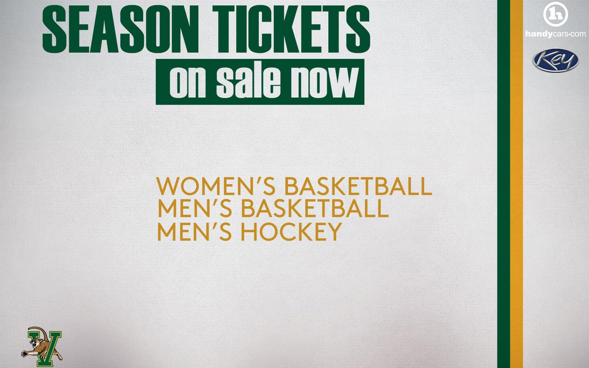 UVM Athletics (@uvmathletics) on Twitter photo 2021-22 Vermont Basketball and Men's Hockey Season Tickets on Sale Now - go.uvm.edu/2122
#ThisIsVermont 2021-22 Vermont Basketball and Men's Hockey Season Tickets on Sale Now - go.uvm.edu/2122
#ThisIsVermont