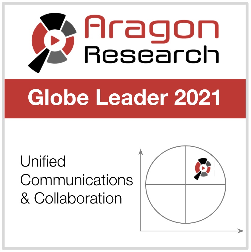 Excited to announce that we were identified as a Leader in <a href="/AragonResearch1/">Aragon Research</a> Globe™ for #UnifiedCommunications &amp; #Collaboration for 4th Consecutive Year. Evaluation was based on completeness of strategy &amp; performance. Learn more at tinyurl.com/akpk24rh #ExperiencesThatMatter