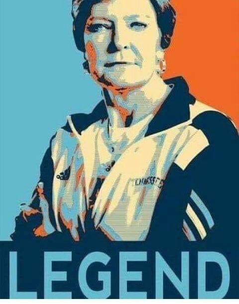 AmberShipley10's tweet photo. The Best to ever do it. Five years ago we lost a Legend. ๐งก๐ #PatSummitt #IBackPat https://t.co/sZD2nbskKm