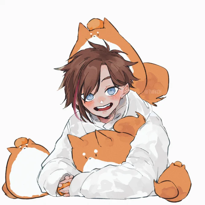 ぽぽぎゅっ

#kinakoart 