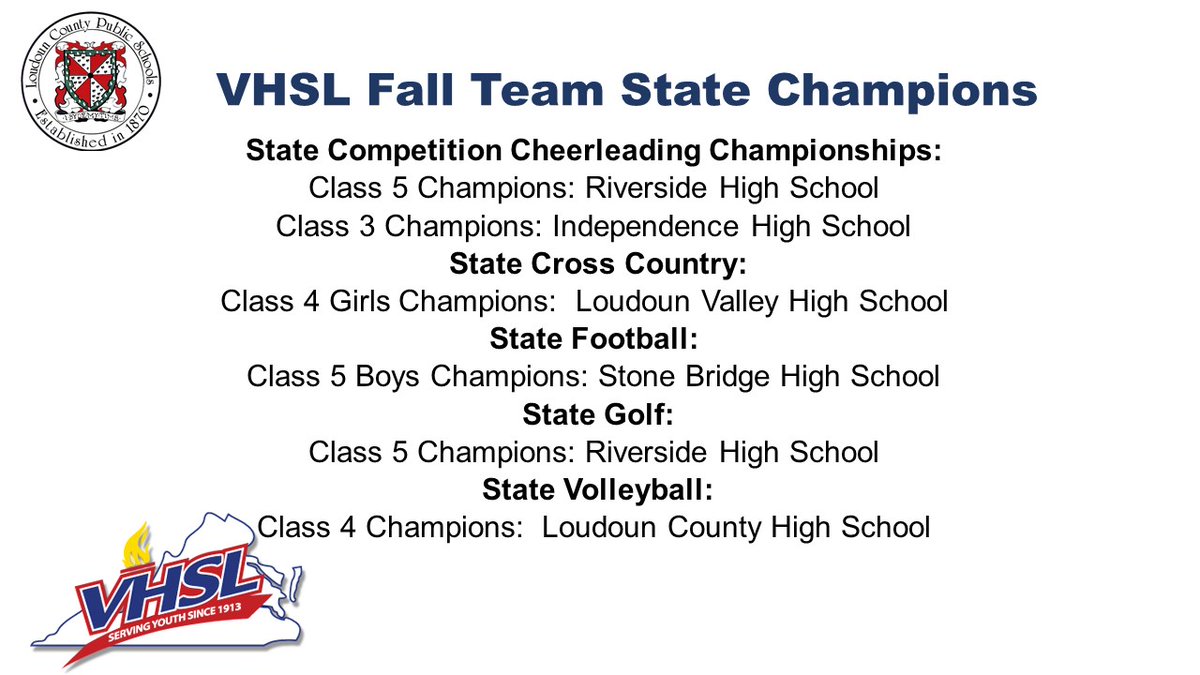 LCPS Athletics tweet media