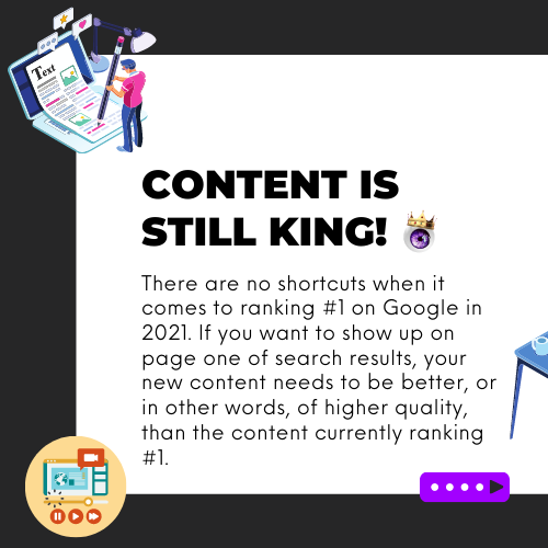 how2rank's tweet photo. Content is and will forever be important to creating your online presence huge. With proper, up-to-date, optimized, and helpful content, you will have a strong chance of ranking on the front page of Google search results!

#seo #seotips #contentmarketing #contentcreation https://t.co/pRC7yC04ok