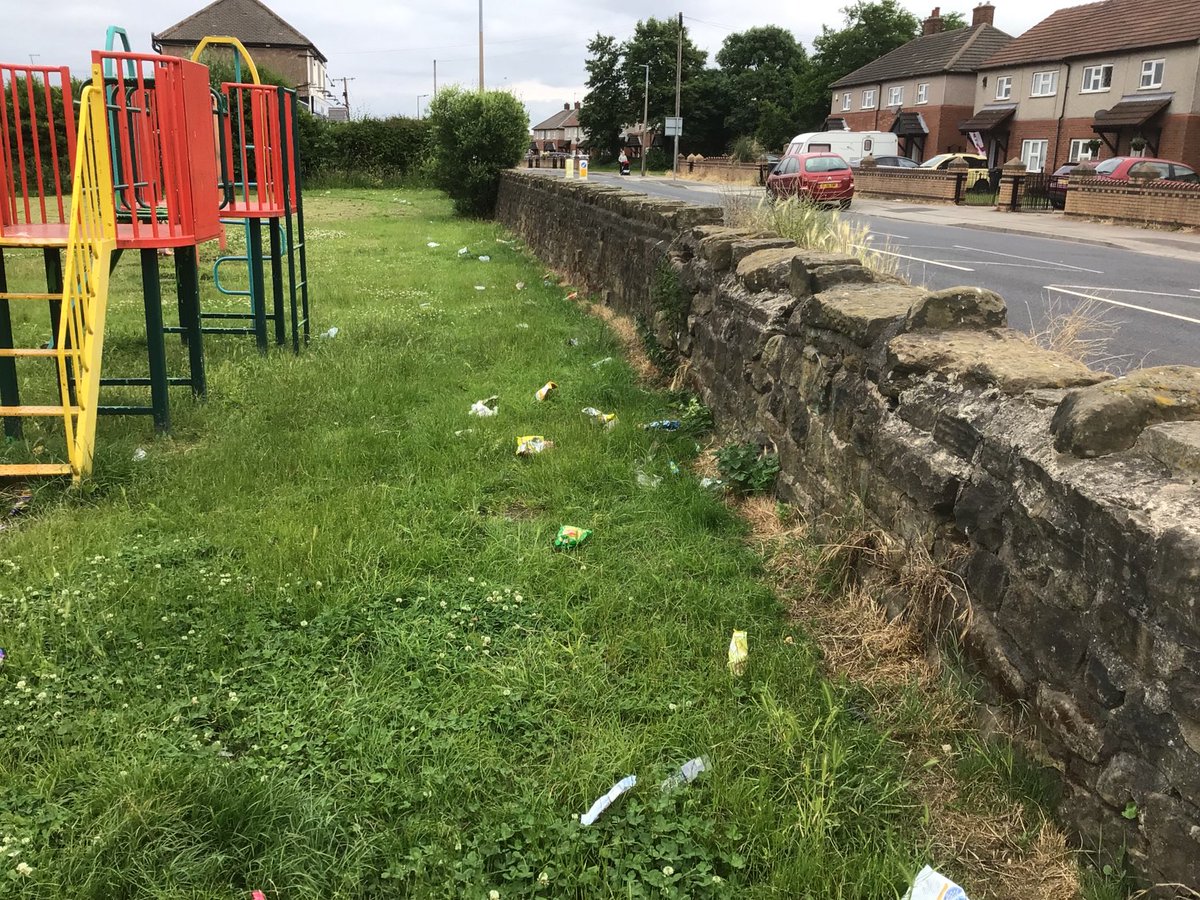This is Darfield Road Childrens Playing Area, who in their right mind would do this, would you like you brothers or sisters to play in this tip of course not.

Yes the Council will clean it up, but that’s not the answer is it, what we have for our children appreciate it.