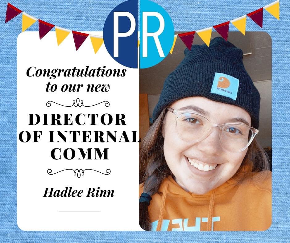 We are excited to announce that Hadlee Rinn will be our new Director of Internal Communication! Join us in congratulating her as we look forward to see what she does next!