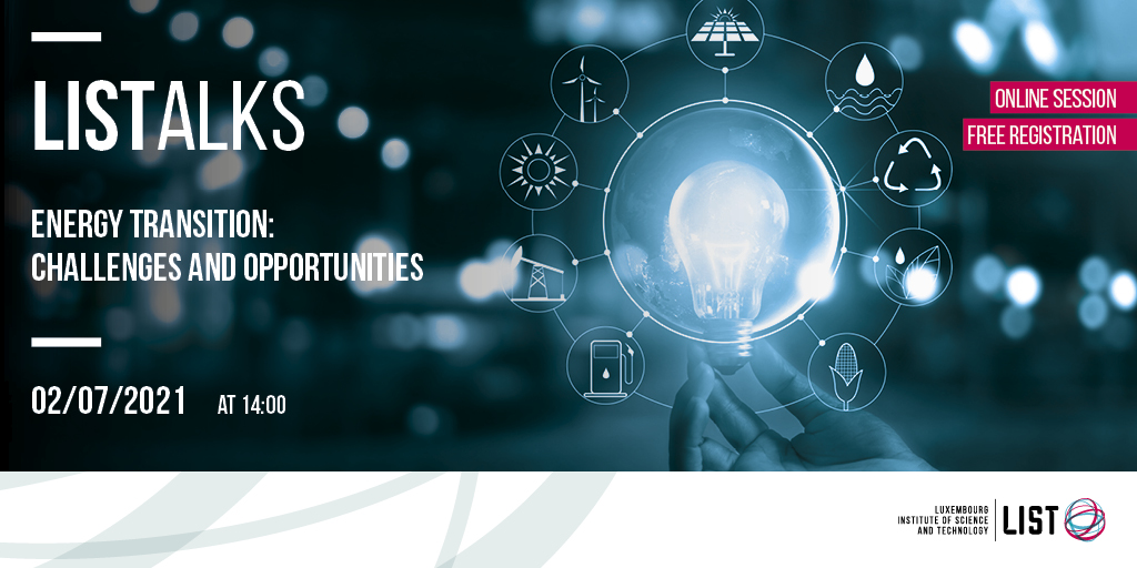 LIST_Luxembourg's tweet image. ♻ The 🇪🇺 intends to achieve net-zero carbon emissions by 2050.  

Let’s discover the significant challenges &amp;amp; opportunities this will bring about in our first online #LISTalks on Friday 2 July at 2pm, with the best experts in #energytransition 👉 bit.ly/3gYNjEd