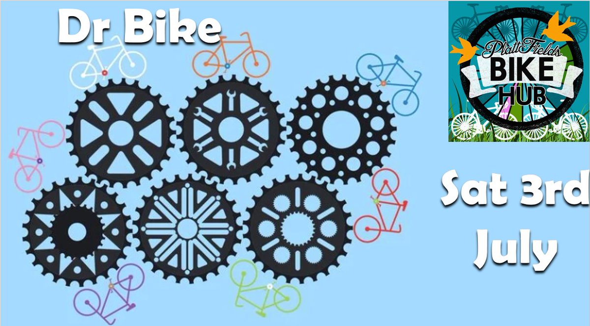 We have an extremely busy sat with our mechanics offering free basic bike service <a href="/levymarket/">Levenshulme Market</a> with @stationsouth 10-4 and also <a href="/Z_arts_mcr/">Z-arts</a> #ILoveMyBike mini festival from 12 - 4