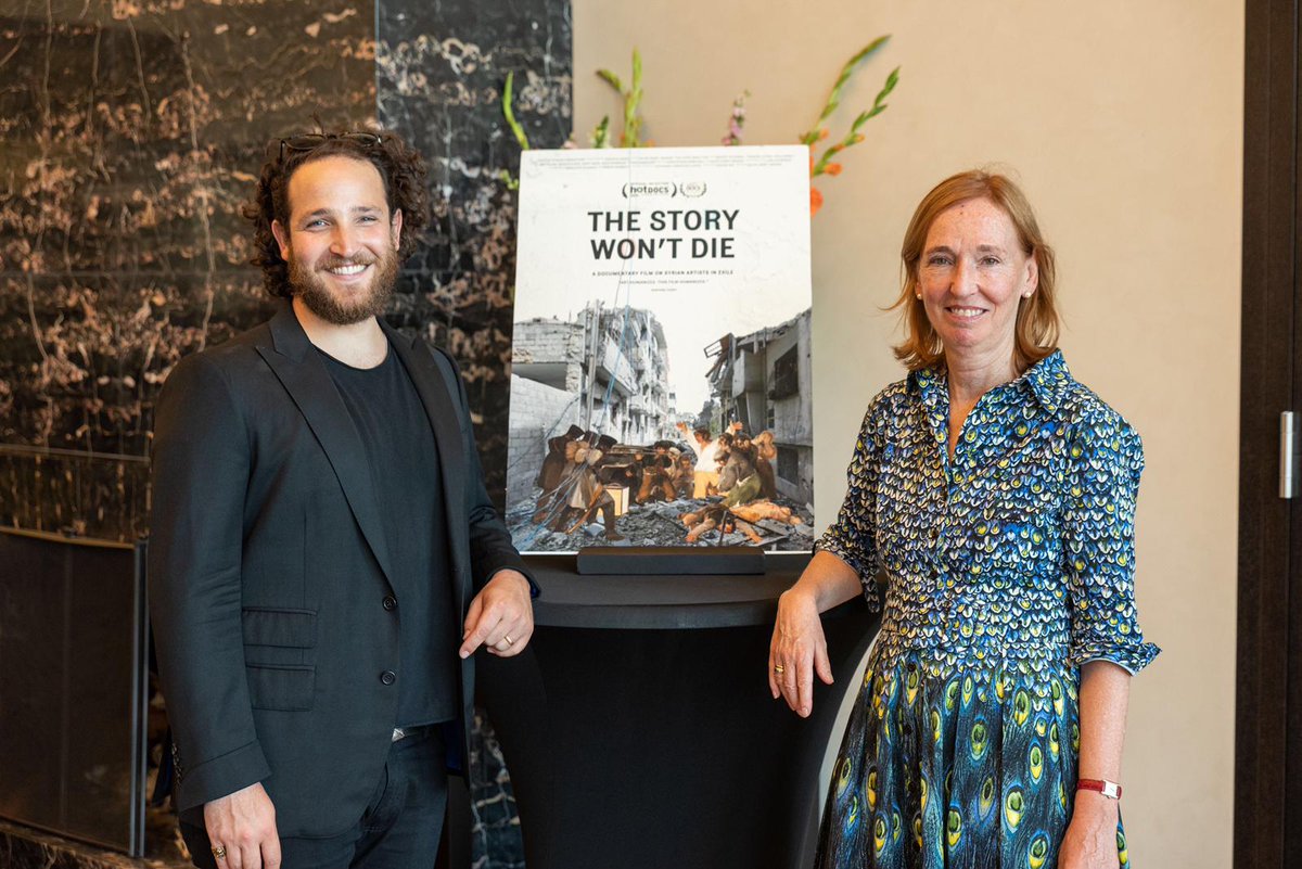 Thrilled to have been a part of the US premiere celebration of <a href="/DavidHGerson/">David H. Gerson</a>  documentary film #TheStoryWontDie. Looking forward to sharing this compelling story with more viewers following its German premiere later this year. Still available to watch now <a href="/AFIDOCS/">AFI DOCS</a>