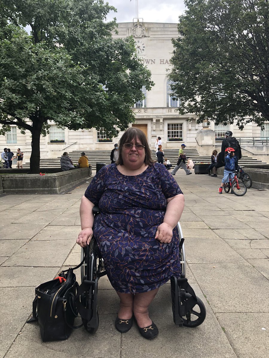 Joshua Neicho (@joshneicho) on Twitter photo At <a href="/horrendoushack1/">Stop Horrendous Hackney Road Closures</a> protest - Diane, who lives in St Peter’s LTN, Islington, couldn’t get people to come to assist her in lockdown + has waited 7 months for council reply about suspension of disabled bus
She says Meals on Wheels + essential workers’ commutes also impacted At <a href="/horrendoushack1/">Stop Horrendous Hackney Road Closures</a> protest - Diane, who lives in St Peter’s LTN, Islington, couldn’t get people to come to assist her in lockdown + has waited 7 months for council reply about suspension of disabled bus
She says Meals on Wheels + essential workers’ commutes also impacted