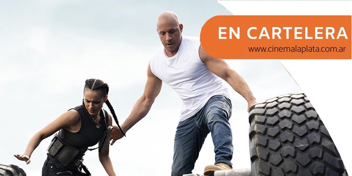 🍿💥 Cinturones puestos? 💥🍿
Vení a ver #RápidosYFuriosos9 a Cinema La Plata! Comprá tu entrada online en cinemalaplata.com.ar y disfrutala con un 25% de descuento!

▪️Promo válida de Jueves a Domingo 

#RyF9 #RF9 #Fast9