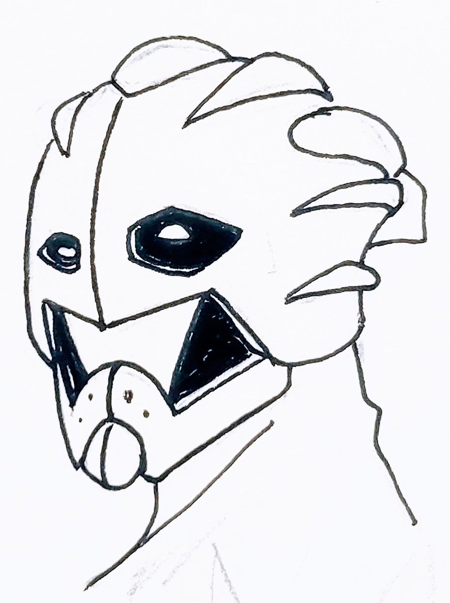 Old sketchbook concept for the traditional Suletu, gets very close to Sir Rascus honestly