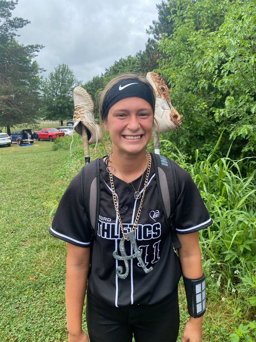 Game 1 MVP <a href="/JadaGilliland/">Jada.Gilliland</a> with the hot stick! 2 for 2 with a 2 run 💣 and 4 RBI’s! Great job kid!
<a href="/BrianJendro/">Athletics jendro</a> <a href="/Athletics_KC_HC/">Brandon Russell</a> <a href="/MPetersAsCoach/">Micheal Peters</a>
