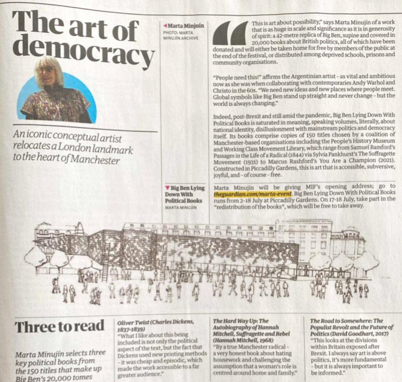 martaminujin's tweet photo. @guardian @MIFestival
#mif21 #bigbenlyingdown #martaminujin https://t.co/hg1JMmot3x